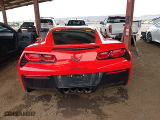 2017 Chevrolet Corvette 3LT with VIN 1G1YF2D72H5110429, listed as a IAAI auction lot 41809435 with 1 mi miles. Bid and sale history available at carsss.com. Image 16.