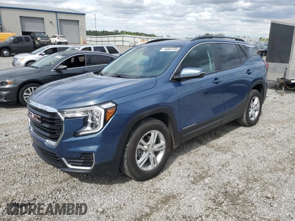 2024 GMC Terrain SLE z VIN 3GKALMEG2RL189604, wystawiony jako Copart lot #54004135 z przebiegiem 17 675 mil mil oraz Szkoda całkowita • Salvage title. Historia ofert i sprzedaży dostępna na DreamBid. Obrazek 1.