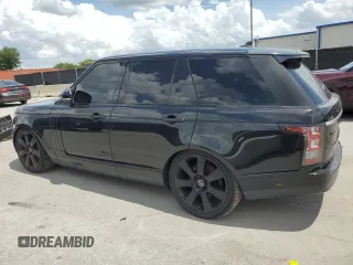 2016 Land Rover Range Rover Supercharged с VIN SALGS2EF0GA300037, выставлен на аукционе Copart как лот 62883195 с пробегом 141 473 миль миль и Чистый • Clean title. История ставок и продаж доступна на DreamBid. Изображение 2.