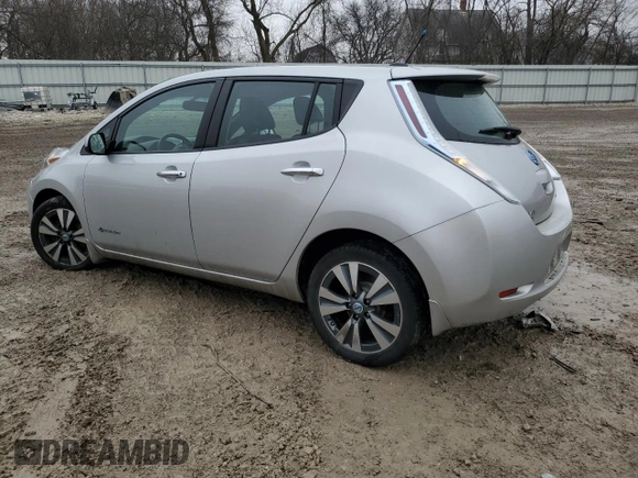 2013 Nissan LEAF S with VIN 1N4AZ0CP4DC402150, listed as a Copart auction lot 47616095 with 97,152 mi miles and Non Repairable. Bid and sale history available at carsss.com. Image 2.