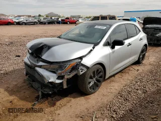 2022 Toyota Corolla Hatchback SE with VIN JTND4MBE0N3154215, listed as a Copart auction lot 49514645 with 45,997 mi miles and Salvage Title. Bid and sale history available at carsss.com. Image 1.