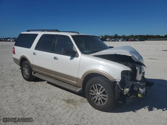 2014 Ford Expedition EL XLT with VIN 1FMJK1H53EEF13432, listed as a Copart auction lot 82150264 with 0 mi miles and Salvage Title. Bid and sale history available at carsss.com. Image 4.