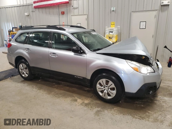 2013 Subaru Outback 2.5i with VIN 4S4BRCACXD3317860, listed as a Copart auction lot 52724015 with 78,485 mi miles and Clean title. Bid and sale history available at DreamBid. Image 4.