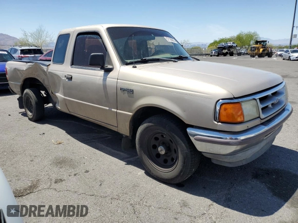 1997 Ford Ranger XL with VIN 1FTCR14A2VPB40920, listed as a Copart auction lot 57128065 with 179,876 mi miles and Salvage title. Bid and sale history available at DreamBid. Image 4.