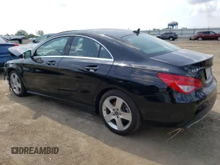 2018 Mercedes-Benz CLA with VIN WDDSJ4GB7JN590910, listed as a Copart auction lot 58680023 with 61,071 mi miles. Bid and sale history available at carsss.com. Image 2.