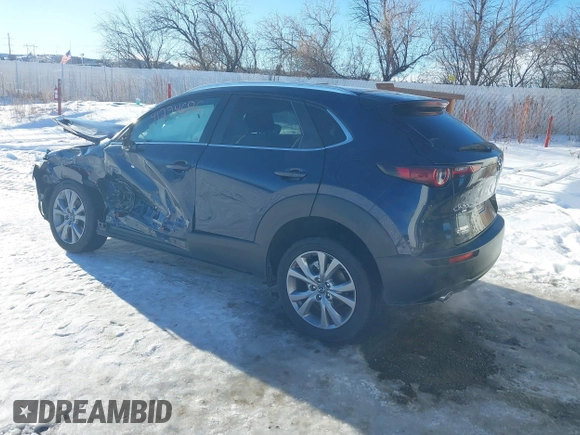 2022 Mazda CX-30 S Select with VIN 3MVDMBBL9NM448264, listed as a IAAI auction lot 41294686 with 9,324 mi miles and . Bid and sale history available at DreamBid. Image 3.