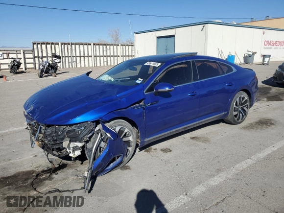 2021 Volkswagen Arteon SEL R-Line с VIN WVWHR7AN0ME012914, выставлен на аукционе Copart как лот 43871805 с пробегом 59 657 миль миль и Списание • Salvage title. История ставок и продаж доступна на DreamBid. Изображение 1.