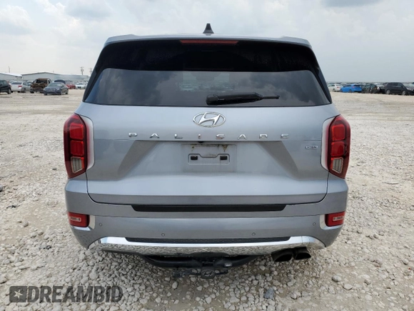 2020 Hyundai Palisade Limited with VIN KM8R5DHE7LU076579, listed as a Copart auction lot 55016735 with 87,034 mi miles and Clean title. Bid and sale history available at DreamBid. Image 6.