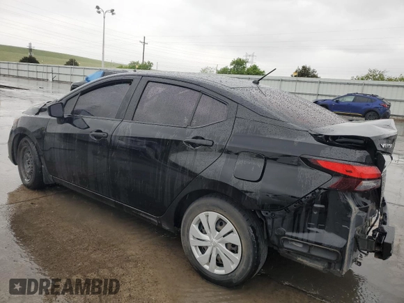 2021 Nissan Versa S with VIN 3N1CN8DV1ML858060, listed as a Copart auction lot 55814265 with 112,641 mi miles and Salvage title. Bid and sale history available at DreamBid. Image 2.