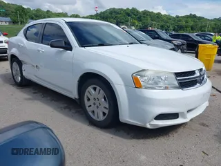 2014 Dodge Avenger SE with VIN 1C3CDZAB6EN223499, listed as a IAAI auction lot 42436314 with 123,576 mi miles and . Bid and sale history available at DreamBid. Image 1.