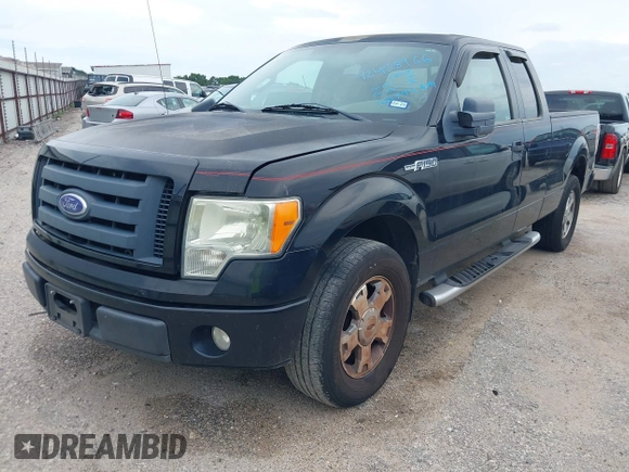 2009 Ford F-150 STX with VIN 1FTRX128X9KC75078, listed as a IAAI auction lot 42458966 with 150,794 mi miles and . Bid and sale history available at DreamBid. Image 2.