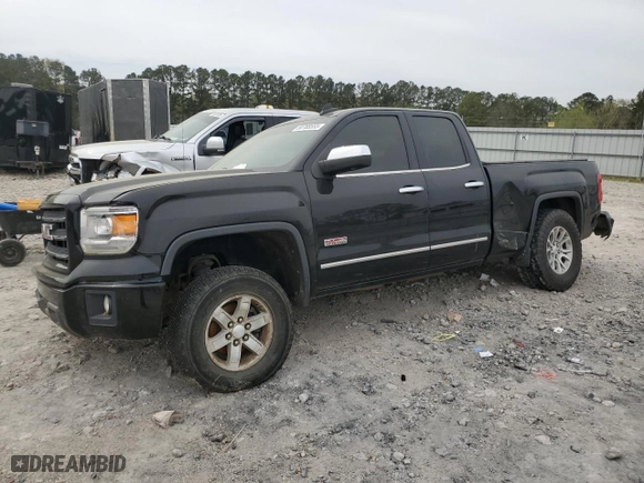2015 GMC Sierra 1500 SLE with VIN 1GTV2UEC0FZ434658, listed as a Copart auction lot 50768555 with 166,198 mi miles and Clean Title. Bid and sale history available at carsss.com. Image 1.
