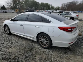 2015 Hyundai Sonata 2.4L Sport with VIN 5NPE34AF9FH130359, listed as a Copart auction lot 48927335 with 161,068 mi miles and Salvage Title. Bid and sale history available at carsss.com. Image 2.
