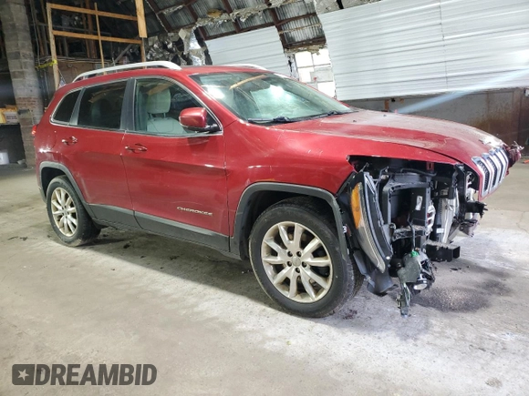 2017 Jeep Cherokee Limited z VIN 1C4PJMDB2HW595294, wystawiony jako Copart lot #57781645 z przebiegiem 164 695 mil mil oraz Szkoda całkowita • Salvage title. Historia ofert i sprzedaży dostępna na DreamBid. Obrazek 4.