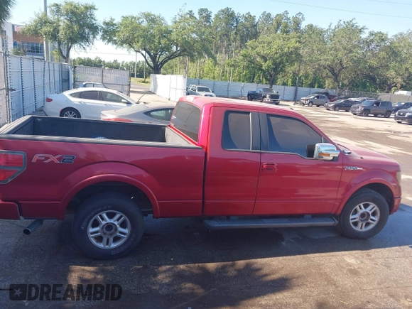 2010 Ford F-150 XL with VIN 1FTEX1C89AKE42323, listed as a IAAI auction lot 42047351 with 154,084 mi miles. Bid and sale history available at carsss.com. Image 13.