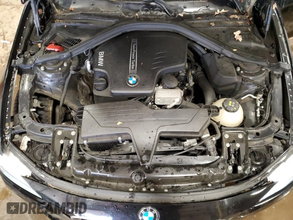 2016 BMW 3 Series 320i xDrive with VIN WBA8E5G59GNT94921, listed as a Copart auction lot 46319145 with 81,955 mi miles and Salvage Title. Bid and sale history available at carsss.com. Image 11.