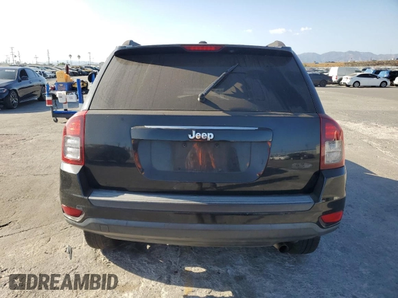 2014 Jeep Compass Latitude with VIN 1C4NJCEA8ED539584, listed as a Copart auction lot 72084294 with 0 mi miles and Non Repairable. Bid and sale history available at carsss.com. Image 6.