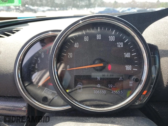 2019 MINI Clubman Cooper S z VIN WMWLU5C53K2G80151, wystawiony jako Copart lot #51054165 z przebiegiem 106 330 mil mil oraz Szkoda całkowita • Salvage title. Historia ofert i sprzedaży dostępna na DreamBid. Obrazek 9.
