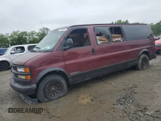 2001 Chevrolet Express z VIN 1GAHG39R511219607, wystawiony jako Copart lot #57126675 z przebiegiem 228 975 mil mil oraz Szkoda całkowita • Salvage title. Historia ofert i sprzedaży dostępna na DreamBid. Obrazek 1.