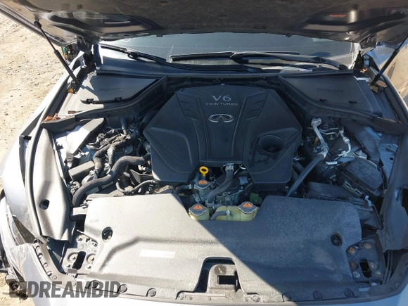 2021 Infiniti Q50 Luxe with VIN JN1EV7BR5MM751785, listed as a IAAI auction lot 41817093 with 48,331 mi miles and . Bid and sale history available at DreamBid. Image 10.