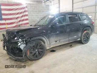 2024 Volkswagen Atlas SE z VIN 1V2HR2CA0RC598335, wystawiony jako Copart lot #44820295 z przebiegiem 4 621 mil mil oraz Szkoda całkowita • Salvage title. Historia ofert i sprzedaży dostępna na DreamBid. Obrazek 1.