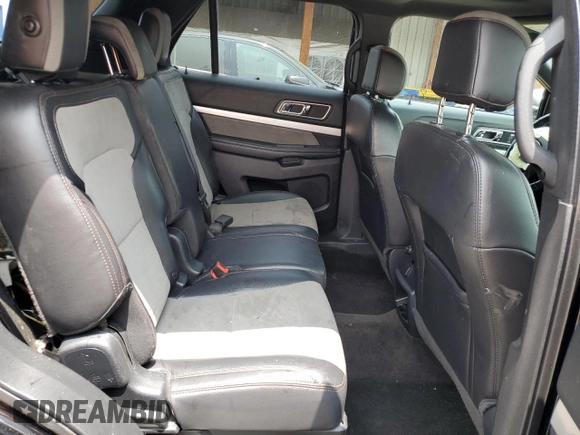 2017 Ford Explorer XLT with VIN 1FM5K7D82HGD55484, listed as a Copart auction lot 59171425 with 164,225 mi miles and Salvage title. Bid and sale history available at DreamBid. Image 11.