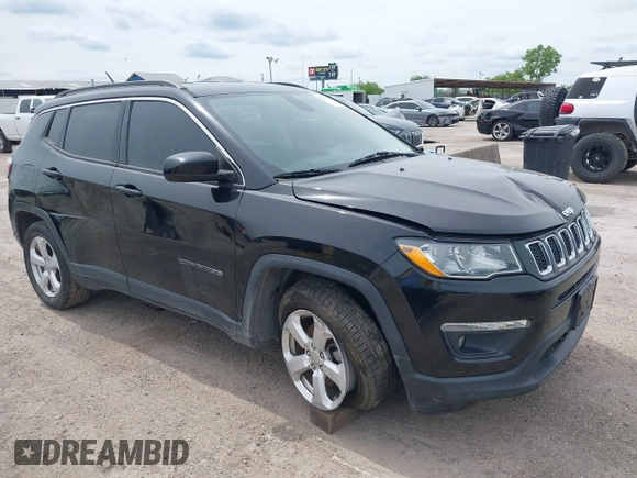 2018 Jeep Compass Latitude with VIN 3C4NJCBB6JT108842, listed as a IAAI auction lot 42221324 with 112,046 mi miles and . Bid and sale history available at DreamBid. Image 1.