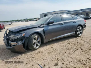 2019 Honda Accord Touring with VIN 1HGCV2F91KA003035, listed as a Copart auction lot 60393205 with 38,386 mi miles and Salvage title. Bid and sale history available at DreamBid. Image 1.
