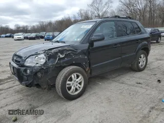 2007 Hyundai Tucson SE with VIN KM8JN72D17U618778, listed as a Copart auction lot 49217635 with 140,693 mi miles and Salvage Title. Bid and sale history available at carsss.com. Image 1.