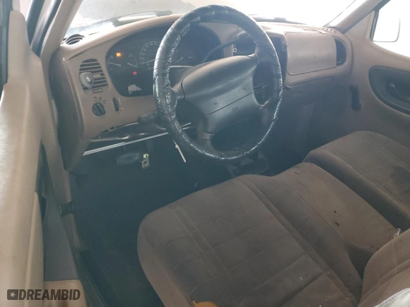 1997 Ford Ranger XLT with VIN 1FTCR10A5VTA69533, listed as a Copart auction lot 50007095 with 205,802 mi miles and Salvage Title. Bid and sale history available at carsss.com. Image 8.