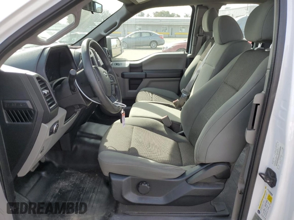2018 Ford F-150 XL with VIN 1FTEX1CB8JKD59638, listed as a Copart auction lot 47296195 with 162,040 mi miles and Salvage title. Bid and sale history available at DreamBid. Image 7.