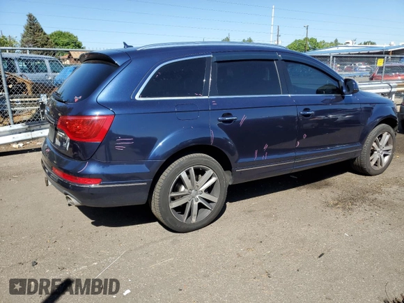 2013 Audi Q7 3.0L TDI Prestige with VIN WA1VMAFE4DD009568, listed as a Copart auction lot 69258064 with 192,133 mi miles and Salvage Title. Bid and sale history available at carsss.com. Image 3.