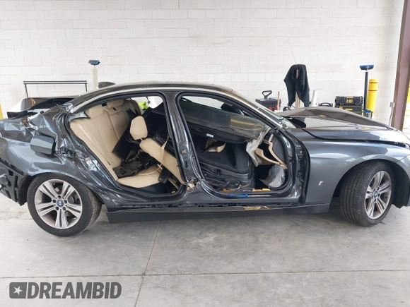 2017 BMW 3 Series 330e iPerformance with VIN WBA8E1C36HA156286, listed as a IAAI auction lot 41939997 with Not Provided miles. Bid and sale history available at carsss.com. Image 12.
