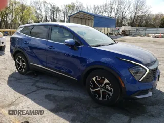 2024 Kia Sportage EX with VIN 5XYK33DF5RG177523, listed as a Copart auction lot 53951615 with 16,573 mi miles and Salvage Title. Bid and sale history available at carsss.com. Image 4.