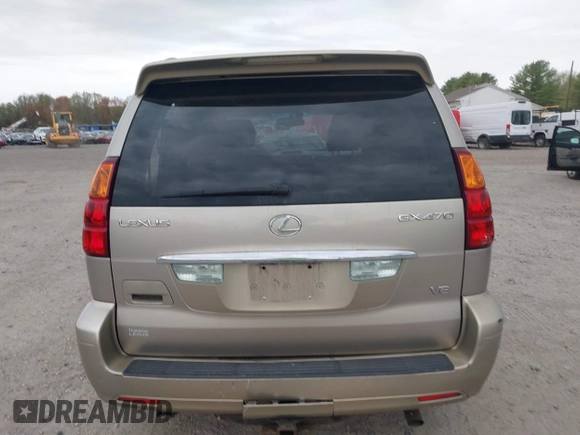 2003 Lexus GX 470 z VIN JTJBT20X230003105, wystawiony jako IAAI lot #42063855 z przebiegiem 204 004 mil mil oraz . Historia ofert i sprzedaży dostępna na DreamBid. Obrazek 16.