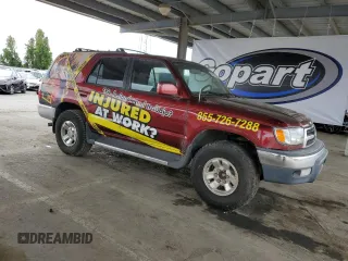 2000 Toyota 4Runner SR5 с VIN JT3GN86R3Y0138412, выставлен на аукционе Copart как лот 54456685 с пробегом 163 248 миль миль и На запчасти • Non repairable. История ставок и продаж доступна на DreamBid. Изображение 4.