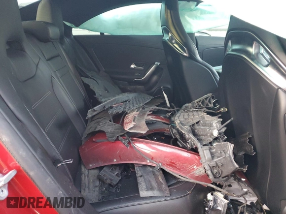 2022 Mercedes-Benz CLA 35 AMG with VIN W1K5J5BB4NN305922, listed as a Copart auction lot 87733195 with 27,247 mi miles and Salvage Title. Bid and sale history available at DreamBid. Image 10.