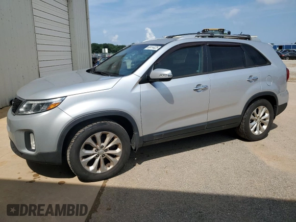 2014 Kia Sorento EX with VIN 5XYKU4A71EG432646, listed as a Copart auction lot 60414425 with 122,238 mi miles and Clean title. Bid and sale history available at DreamBid. Image 1.