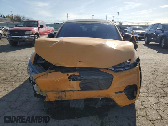 2021 Ford Mustang Mach-E GT z VIN 3FMTK4SX6MME02256, wystawiony jako Copart lot #54113365 z przebiegiem 6 194 mil mil oraz Szkoda całkowita • Salvage title. Historia ofert i sprzedaży dostępna na DreamBid. Obrazek 5.