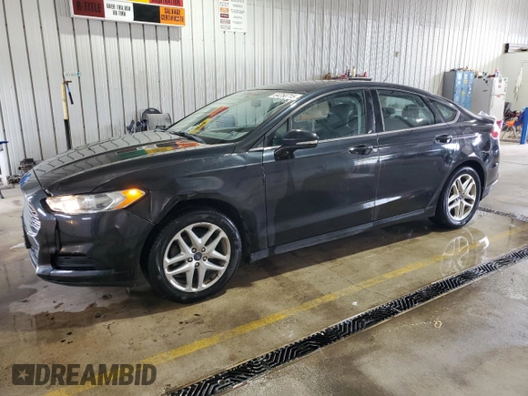 2013 Ford Fusion SE with VIN 3FA6P0H70DR294969, listed as a Copart auction lot 64250715 with 124,470 mi miles and Salvage title. Bid and sale history available at DreamBid. Image 1.