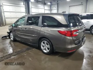 2019 Honda Odyssey EX with VIN 5FNRL6H56KB062976, listed as a Copart auction lot 49904685 with 65,401 mi miles and Salvage Title. Bid and sale history available at DreamBid. Image 2.