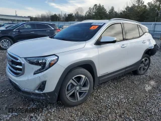 2020 GMC Terrain SLT with VIN 3GKALPEV2LL307531, listed as a Copart auction lot 48974975 with 0 mi miles and Salvage Title. Bid and sale history available at carsss.com. Image 1.