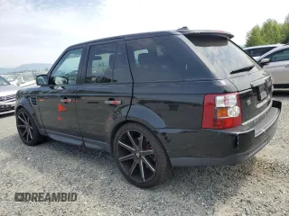 2006 Land Rover Range Rover Sport HSE with VIN SALSF25486A981253, listed as a Copart auction lot 62360415 with 164,369 mi miles and Salvage title. Bid and sale history available at DreamBid. Image 2.