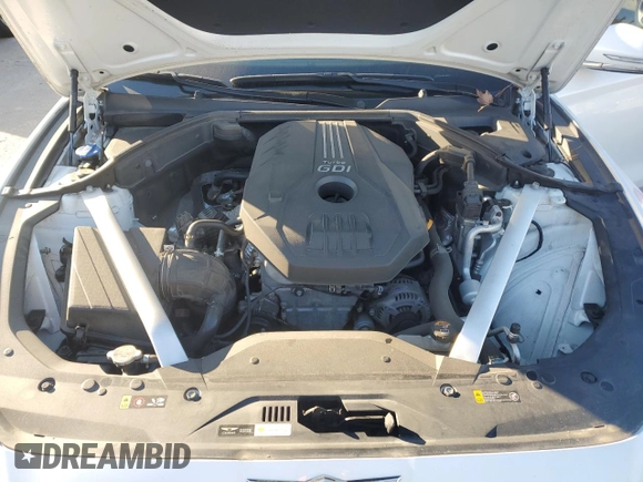 2022 Genesis G70 2.0T with VIN KMTG34TA0NU086204, listed as a Copart auction lot 46270175 with 61,331 mi miles and Salvage Title. Bid and sale history available at DreamBid. Image 11.