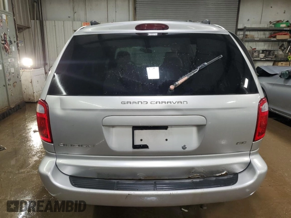 2002 Dodge Caravan ES with VIN 2B8GP54L02R523227, listed as a Copart auction lot 51957415 with 108,920 mi miles and Salvage Title. Bid and sale history available at carsss.com. Image 6.