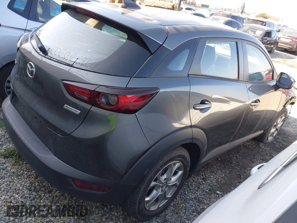 2020 Mazda CX-3 Sport with VIN JM1DKDB70L1473697, listed as a IAAI auction lot 41119459 with 48,578 mi miles. Bid and sale history available at carsss.com. Image 4.