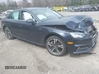 2017 Audi A4 Premium Plus with VIN WAUENAF45HN019873, listed as a IAAI auction lot 42081103 with 103,041 mi miles. Bid and sale history available at carsss.com. Image 1.