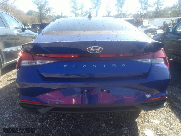 2022 Hyundai Elantra SE with VIN KMHLL4AGXNU255063, listed as a IAAI auction lot 41364777 with 31,512 mi miles. Bid and sale history available at carsss.com. Image 16.