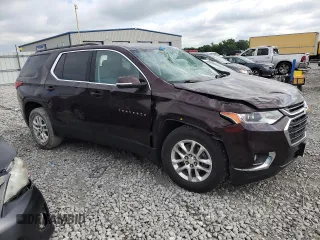 2019 Chevrolet Traverse LT Cloth with VIN 1GNERGKW9KJ201891, listed as a Copart auction lot 58089915 with 71,660 mi miles and Salvage title. Bid and sale history available at DreamBid. Image 4.