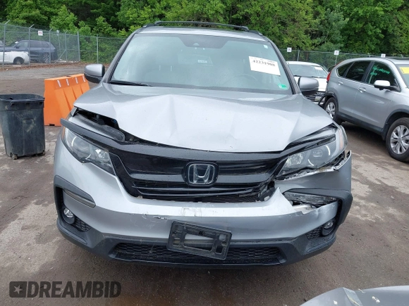 2021 Honda Pilot Special Edition with VIN 5FNYF6H28MB066328, listed as a IAAI auction lot 42231908 with 44,099 mi miles and . Bid and sale history available at DreamBid. Image 6.